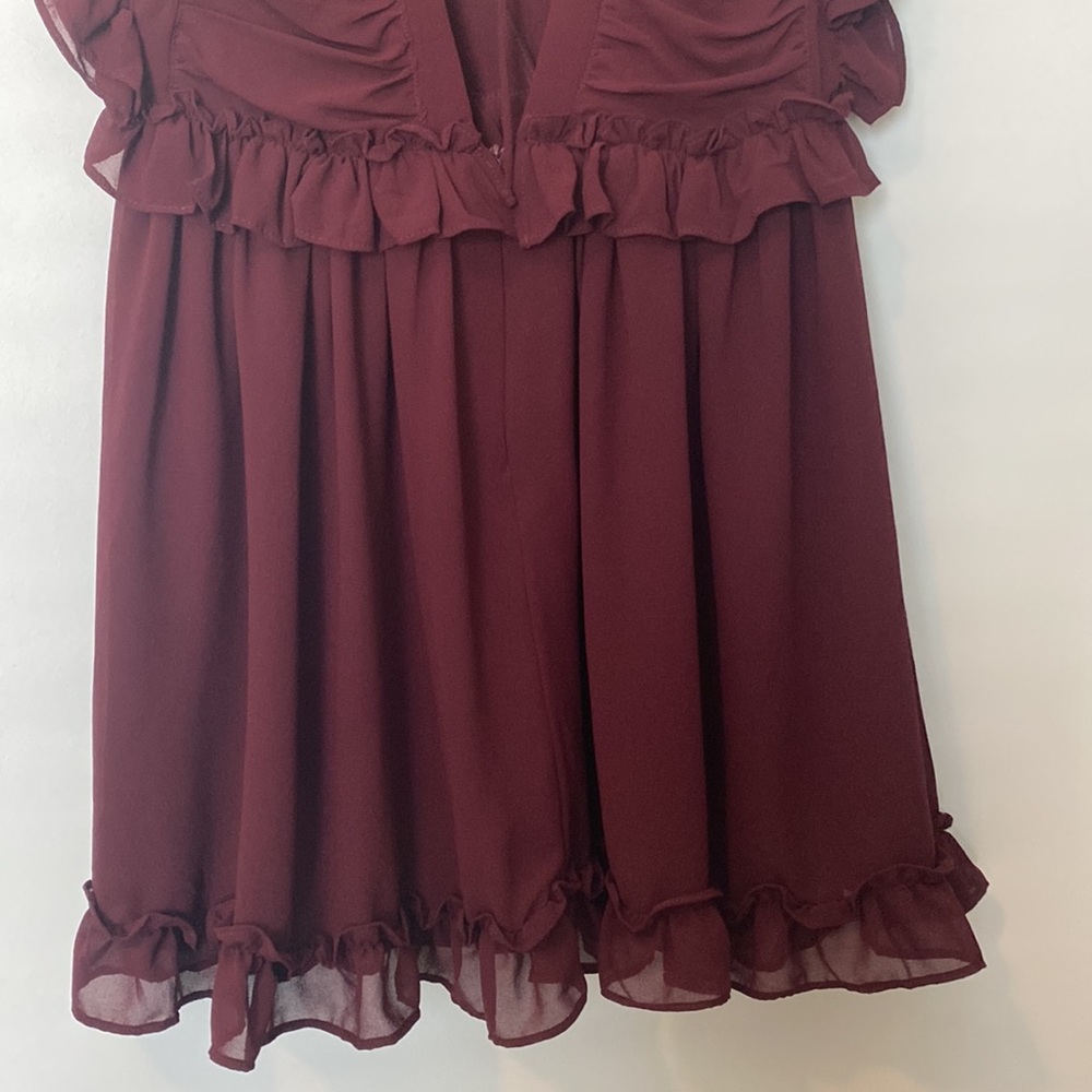 Storia Ruffle Mini Dress - Picture 6 of 9